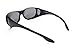 Folding HD Day Night Driving Glasses Fit Over Sunglasses for Men & Women and Blue Light Blocking Glasses (Matt black, Classic grey (polarized))