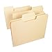 Smead SuperTab File Folder, Oversized 1/3-Cut Tab, Letter Size, Manila, 100 Per Box (10301)