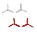 ABC 20PC/5Set Cheerson Upgraded 3-Leaf Propellers for CX-10 CX-10A RC Quadcopter
