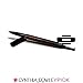 YBF Automatic Eyebrow Pencil - Universal Taupe - (NEWEST STYLE) Black Pencil - (1 Quantity)