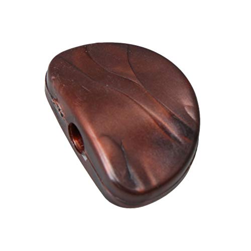 image for BQLZR Red Pearl Universal Guitar Tuner Machine Head Semicircle Buttons