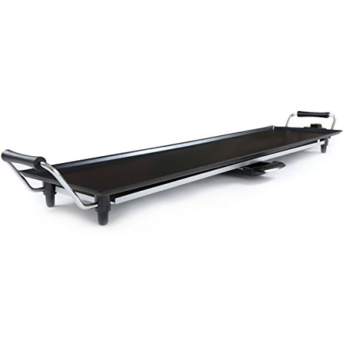 Electric Teppanyaki Table Top Grill Griddle BBQ Barbecue Plate Camping - Thumbnail 3