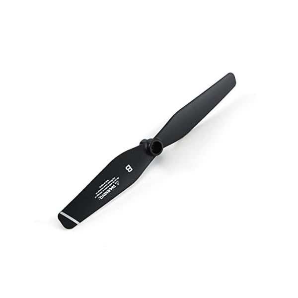 Monlladek Propeller, 4 Stück Rc Hubschrauber Propeller Cw CCW Requisitenblätter für S167 Rc Drohnen Set (Schwarz) – Bild 6