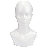 Styrofoam Foam Mannequin wig Head display 15