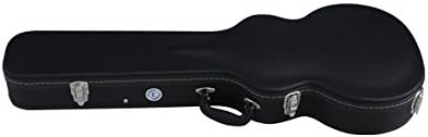 Black Hard Shell Guitar Case for Arch Top Les Paul