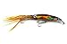 Aomeiter Squid Skirts Hard Fishing Lures, Lifelike Swimbait Octopus Bait with 2 Treble Minnow Hooks,1.4 OZ/5.1 IN, Pack of 6