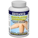 Circulation Essentials Varicose Vein Formula with Diosmin for Aching, Swollen Legs - 60 Vegicaps