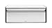 Brabantia Fall Front Bread Box - Matte Steel Fingerprint Proof with Black Sides, 299186 primary