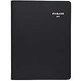 AT-A-GLANCE 2019 Weekly Planner / Appointment Book, 8-1/4" x 11", Large, Black (7095005)