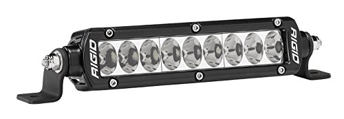 Rigid Industries 906613 SR-Series Pro Driving Light; Surface Mount; Specter; 6 in.; Single Row; 9 White LEDs; 2 Piece;