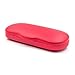 MyEyeglassCase Glasses Case Hard Shell for Small - Medium Frames - Eyeglass Clam Shell Hard Men & Women - Travel Eyewear Holder with Cleaning Fabric Cloth - Protective Storage (AS196 Corduroy Beige)