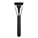 DATEWORK 1PCS Professional Cosmetic Flat Contour Brush (Black)