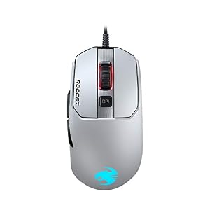 ROCCAT Kain 122 AIMO RGB PC Gaming Mouse – White