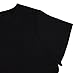 Face N Face Women's Summer Dresses Short Sleeve Casual Shirt Mini Dress with Pockets Black XX-Large
