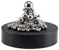 Anti Stress with Magnetic Balls, 160 Magnetic Balls of Different Sizes- Desk Decoration, Magnetic Sculpture Toy by CASCACAVELLE