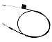 Podoy 158152 Lawn Mower Throttle Cable 582991501 Engine Zone Control Cable for Compatible with Husqvarna Poulan AYP Craftsman Weed Eater primary