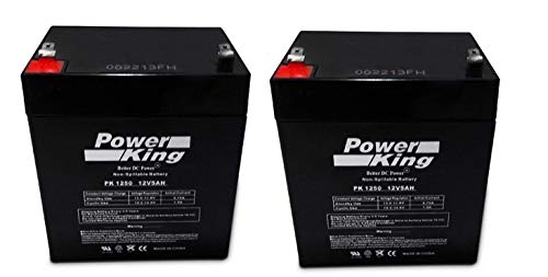 Razor E100 E125 E150 Electric Scooter battery 12V 5AH - 2 Pack (PK1250)