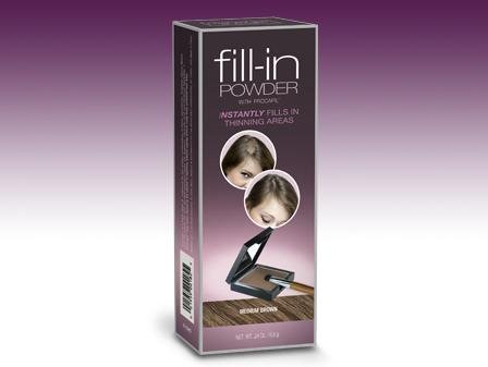 Cover Your Gray Fill-in Powder with Procapil /Pack of 3 (Medium Brown)