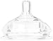 Comotomo Replacement Nipples in Medium Flow for Ages 3-6 Months: Total of 4 Replacement Nipples