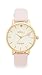 kate spade new york Women's 'Metro' Quartz Stainless Steel and Leather Casual Watch, Color:Pink (Model: KSW1230)