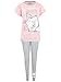 Disney Womens' Aristocats Pajamas Size Medium Pink