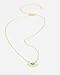 Boosic Evil Eye Pendant Necklace for Women, Golden