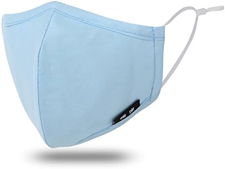 JayJay Pollution Dust Mouth Mask PM2.5 Carbon Filter Washable Cotton Respirator With Replaceable filters