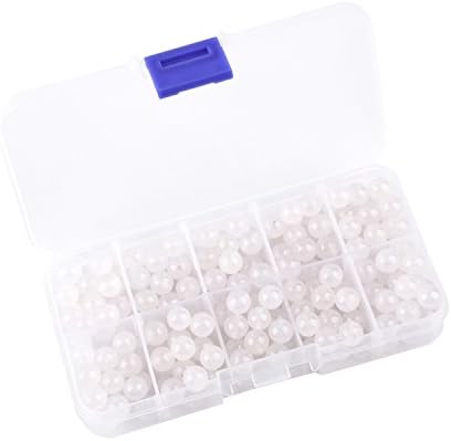 Lava Rock Stone Gemstone Semi Precious Stone Beads Round Loose Beads for Jewelry Making Findings Accessories,8mm 200pcs (Size 6)