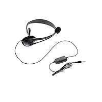 3.5mm Jack Wired Earphone Gaming Headphones Noise Cancelling Single Side Game Headset with Microphone for PS4 Game PC