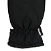 Urban Boundaries Womens/Girls Warm Winter Waterproof Thinsulate Snow Gloves (Black, Medium)