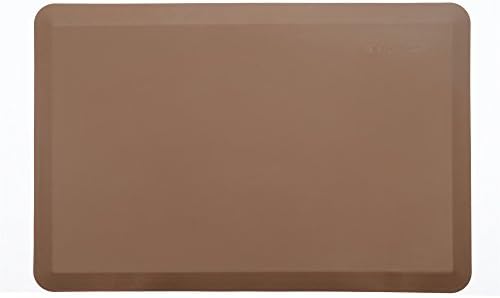 MaxMat Original Anti Fatigue Standings Cushioned Kitchen Mats, 24" L x 36" W x 0.8", Khaki