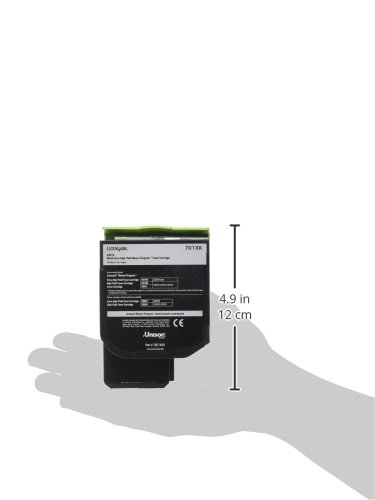 Lexmark 70C1XK0 Black Extra High Yield Return Program Toner