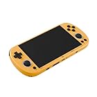 Trimui Smart Pro S レトロハンドヘルドゲームコンソール Allwinner A523 OpenSourceLinuxシステム 4.96インチIPSスクリーン WiFi機能 大容量5000mAh 64GB イエロー