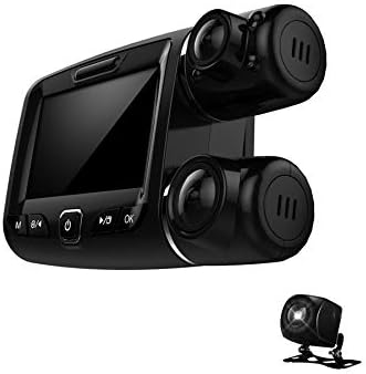 B085thkd9v 運転席前後カメラ リアカメラsony製レンズ採用 Hokutoドライブレコーダー Pcソフト 家電 カメラ 3カメラ同時録画 衝突検知センサー 衝撃録画 駐車監視 ループ録画 3インチスクリーン搭載 移動体検知 App対応 Wifi接続可能 Wdr機能 赤外線暗視機能超鮮明夜間