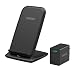 CHOETECH 15W Wireless Charger, Fast Wireless Charging Stand with QC 3.0 Adapter Compatible iPhone 11/11 Pro/11 Pro Max/XS Max/XR/XS/X/8/8 Plus, LG V30/V35/V40/G8, Galaxy Note 10/S10/S10E, Pixel 3/4XL