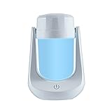 WINOMO USB Mini Humidifier, Cool Mist Essential Oil Diffuser Air Purifier Humidifier with 7 Color Changing LED, Ultra-quiet, Perfect Portable Solution for Home, Office, Car, Yoga (White-Type A)