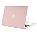 MOSISO Compatible with MacBook Pro 13 inch Case 2015 2014 2013 end 2012 Older Version (Models: A1502 & A1425) with Retina Display, Protective Plastic Hard Shell Case Cover, Rose Quartz