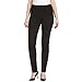 Hilary Radley Ladies Ponte Pant Jet Black (M, Black)