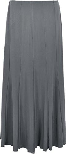 Women's Maxi Long Fully Elasticated Lined 37 inches Long Skirts
