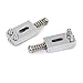 Nuolux Silver Tremolo Bridge Saddles for Electric Guitar 6pcs