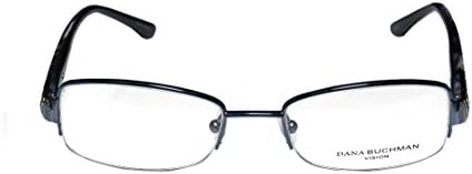 Dana Buchman Holden Womens/Ladies Designer Half-rim Eyeglasses/Glasses (50-18-132, Blue / Pearl / Navy)
