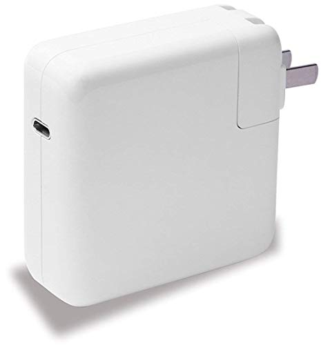 61W USB-C Power Adapter Charger, with USB-C to USB-C Charge Cable