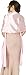 BlackButterfly Satin Shawl Bridesmaid Wedding Wrap Scarf (Baby Pink)