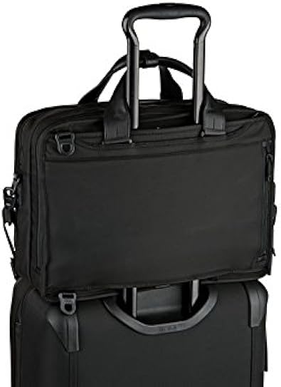 Tumi Alpha 2 Three Way Brief Black Black Amazon Co Uk Shoes Bags