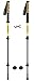 Montem Ultra Strong Trekking, Walking, and Hiking Poles - One Pair (2 Poles) - Collapsible, Lightweight, Quick Locking, Weather-Resistant and Ultra Durable (Yellow (EVA Foam Grip))