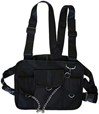Liangzhu Adjustable Tactical Chest Rig Mag Pouch Chest Harness Vest Combat Webbing Games Storage Bag