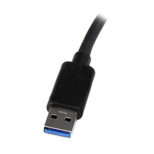 StarTech.com USB 3.0 to Dual Port Gigabit Ethernet Adapter NIC with USB Port (USB32000SPT)