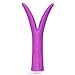 Louviva Multi-Function Vibrating Vibrator - G-spot Vaginal Clitoris Nipples Stimulation Dildo Massager - Rechargeable Waterproof Silicone Adult Sex Toys (Purple)