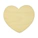 DIY Wooden Heart Cutouts for Crafts 7 inch, 1/8 inch Thick, Pack of 5 Unfinished Shapes for Valentines Day Party Décor, by Woodpeckers