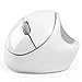 Qisan USB Wireless Ergonomic Vertical Mouse(E100) White